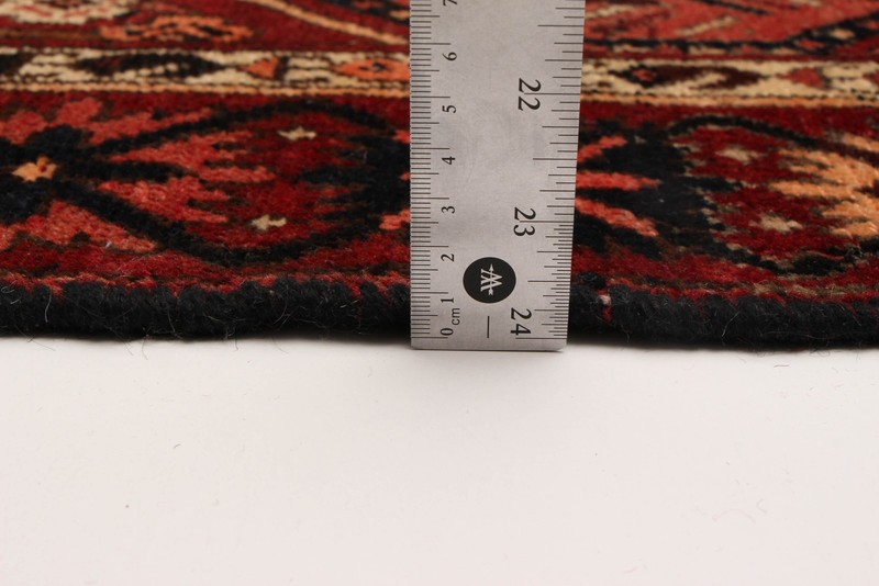 Vintage 4'5" x 6'7" Traditional Hand Knotted Vegetable Dye Wool Area Rug gallery