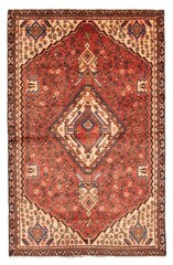 Vintage Hand-Knotted Area Rug 3’10” x 6’1″ Traditional Oriental Wool Carpet