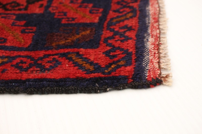 Vintage Hand-Knotted Carpet 5'0" x 12'7" Traditional Oriental Wool Area Rug gallery