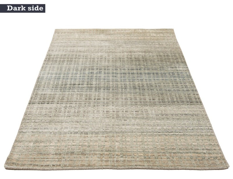 Handloom 186x127 cm Handwoven Oriental Fine Modern Carpet Rug Green gallery