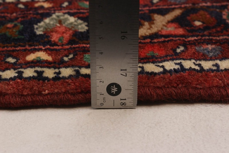 Vintage Hand-knotted Runner Rug 3'6" x 12'10" Traditional Oriental Wool Carpet gallery