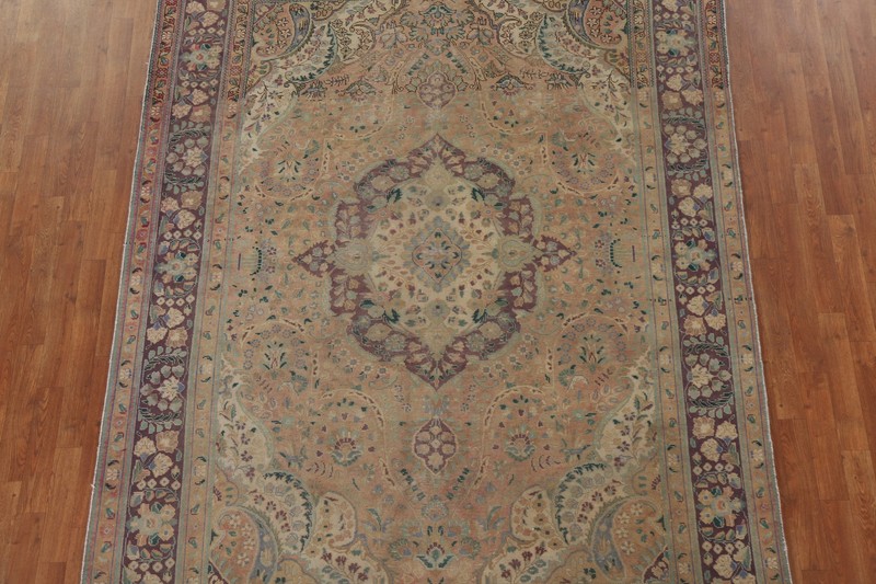 Vintage Traditional Vintage Area Rug 7x10 ft Hand-knotted Wool for Living Room gallery