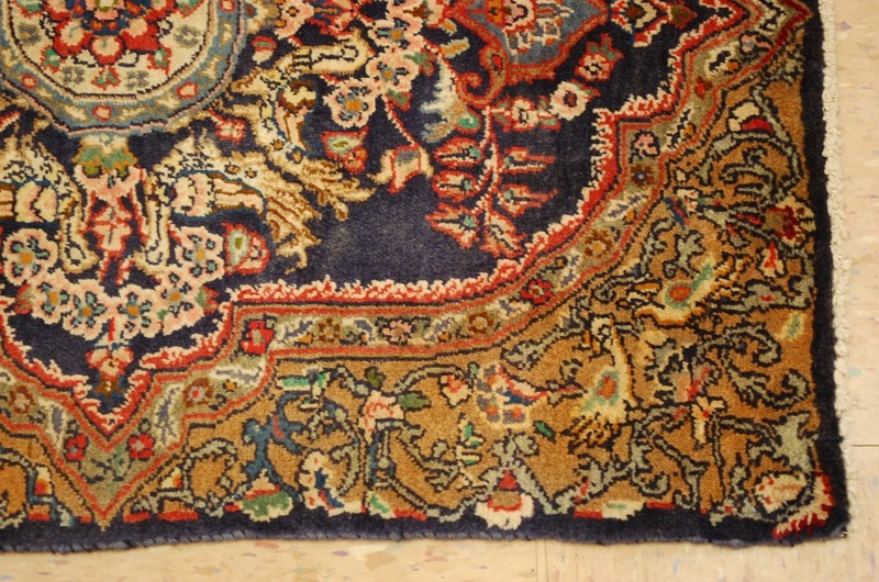 NATURAL WOOL Old Oriental Rugs,Hand Woven,knotted size Approximately 2'1" × 2'9" gallery