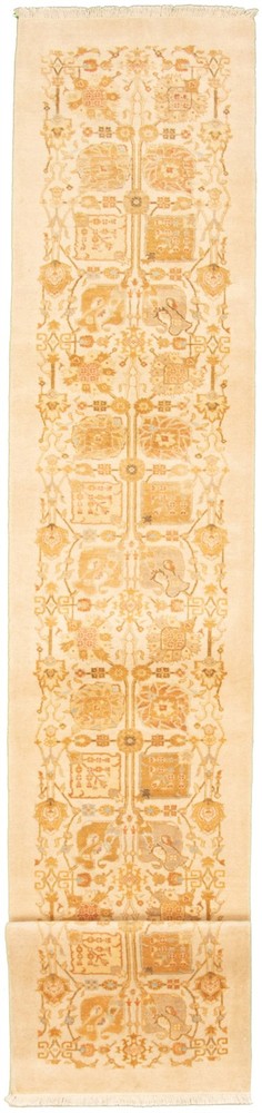 Vintage Hand-knotted Runner Rug 2'6" x 15'9" Traditional Oriental Wool Carpet