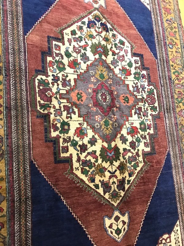 Antique 1900-1939s Exclusive Turkish Wool Pile Tribal Rug Turkey 5’6”x 9’7” gallery
