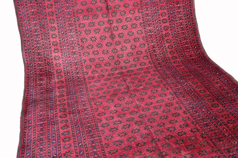 17 x 4.5 ft ANTIQUE ERSARI NOMAD TURKMEN RUNNER CARPET BUKHARA ORIENTAL RUG 19th gallery
