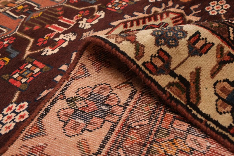 Traditional Vintage Hand-Knotted Area Rug 3'10" x 6'7" Oriental Wool Carpet gallery