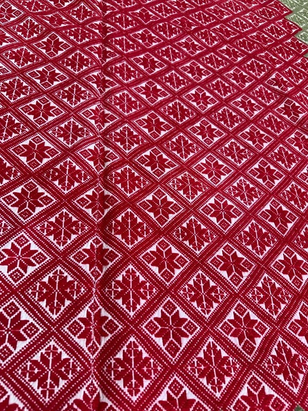 Antique Traditional Romanian Barabian Amazing,Kilim Green and Red geometrical gallery