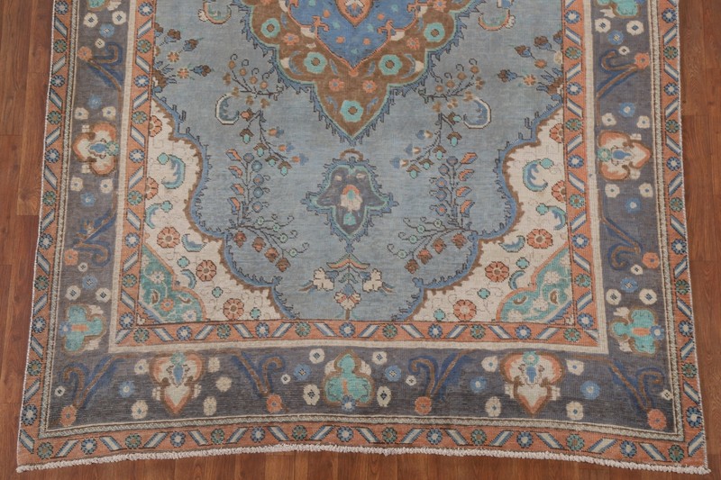 Vintage Traditional Handmade Wool Living Room Rug 6x9 Overdyed Carpet gallery