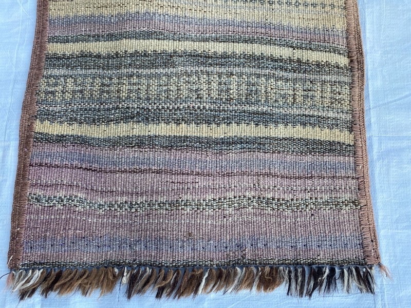 2x10 ft Traditional Hallway Runner Tribal Faded Afghan Handwoven Turkmen Kilim gallery