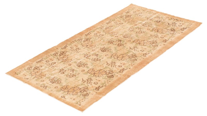 Vintage 3'4" x 6'3" Traditional Hand Knotted Vegetable Dye Wool Area Rug gallery