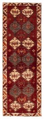 Vintage Hand-Knotted Area Rug 4’1″ x 12’0″ Traditional Oriental Wool Carpet