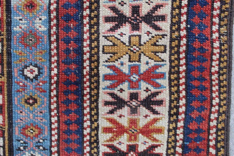 Antique Worn Hand Made Traditional Oriental Wool Gold Yellow Large Rug 180x132cm gallery