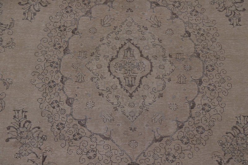 Distressed Vintage Muted Area Rug 9x13 Wool Hand-knotted Living Room Classic Rug gallery