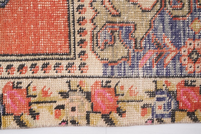 Soft Turkish Area Rug Vintage Rug Oushak Rug 4x7 Neutral Rug Anatolian Rug 188 gallery