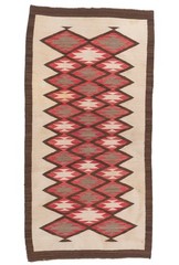 Vintage Navajo Rug 3’5 X 6’10 E21572
