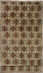 Traditional Vintage Hand-Knotted Oriental Carpet 5’4″ x 11’8″ Wool Area Rug