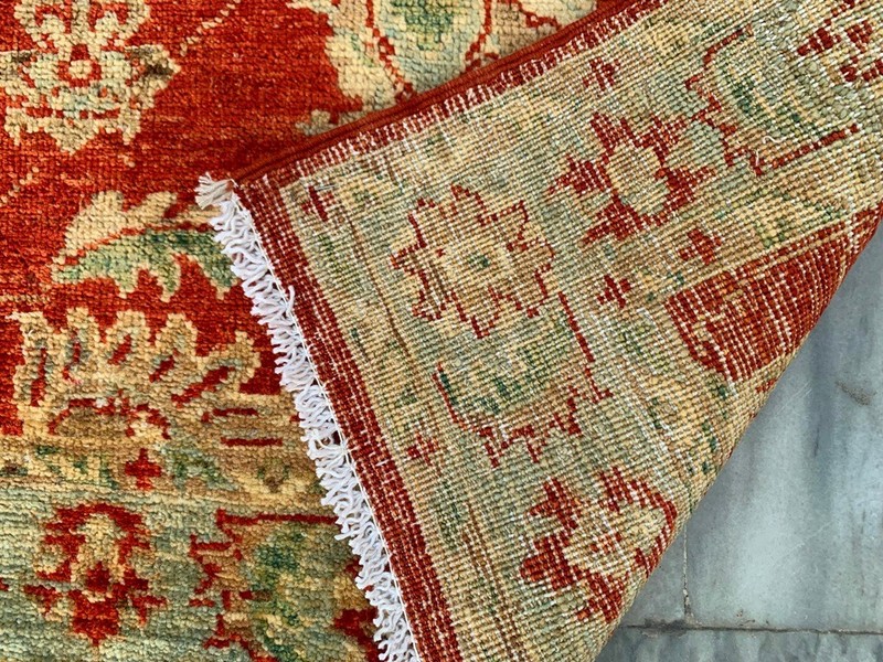 Modern Afghan Rug, Hand-Knotted Chobi Wool, Traditional Area Carpet (3x4 ft.) gallery