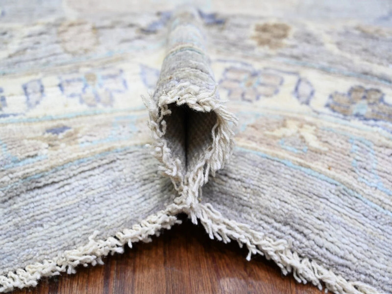 12'0" x 15'6" exquisite,Vegetable Dyes,Hand Knotted,Angora,Soft Wool Oushak Rug gallery