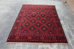 Afghan Handmade Tribal Taimani Rug 7’1 x 5’3 Ft