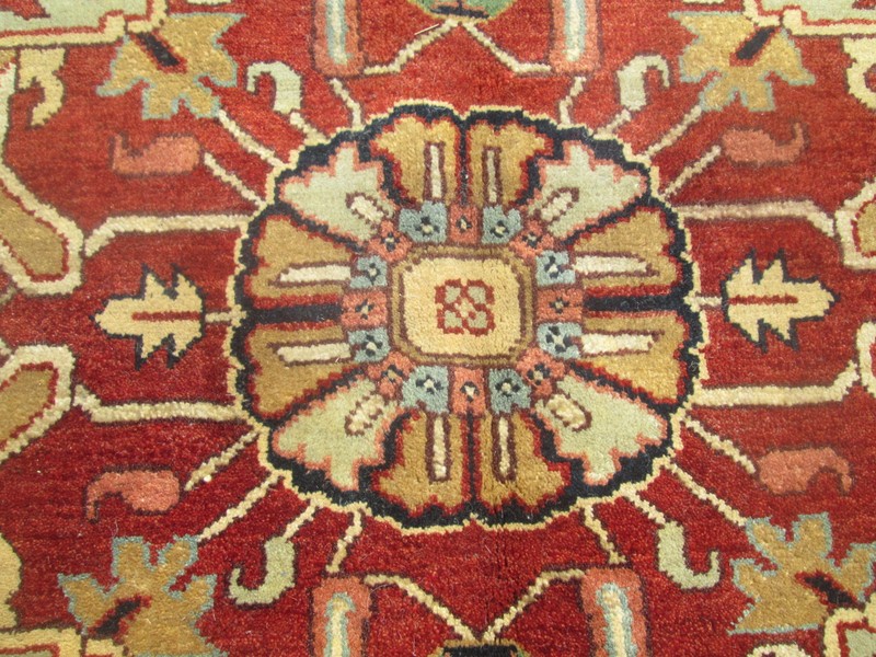 9 x 12 FINE SERAPI DESIGN ORIENTAL ROOM SIZE RUG EXCELLENT CONDITION # 124 gallery