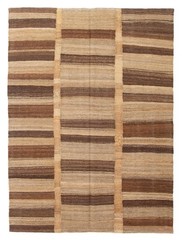 Vintage Traditional Hand-Knotted Area Rug 4’11” x 6’8″ Oriental Wool Carpet