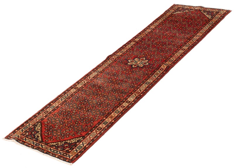 2'8" x 9'8" Vintage Hand-knotted Runner Rug Traditional Oriental Wool Carpet gallery