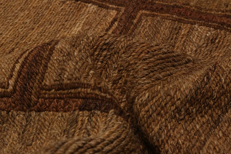 Vintage 13'5" x 13'0" Traditional Wool Hand Woven Oriental Area Rug gallery