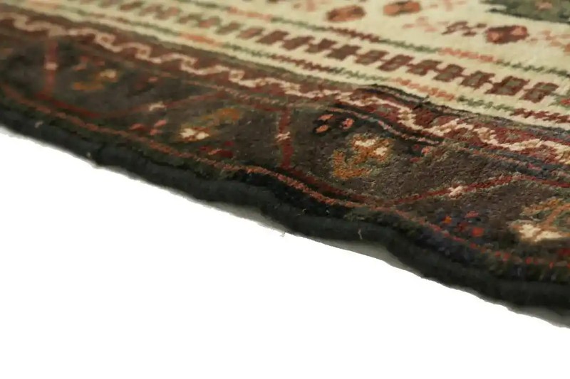 Handmade Vintage Oriental Runner Rug Floral Tribal Hallway Home Carpet 4X9 ft gallery