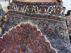 Auth: 19th C Antique Kurdish Bidjar Collectors Choice Beauty Organic 8×11