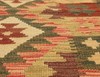 Vintage Hand Woven Area Rug 3'4" x 4'11" Traditional Wool Oriental Carpet gallery