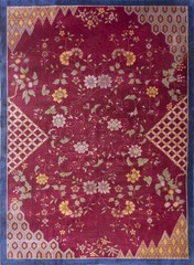 10X14 Antique Chinese Art Deco Wool Area Rug 1925