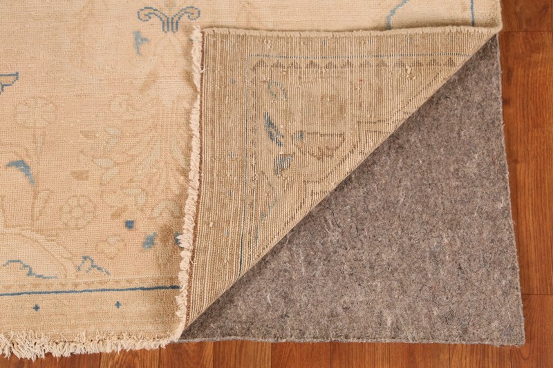Vintage Traditional Handmade Wool Rug 3x5 ft Muted Color Carpet gallery