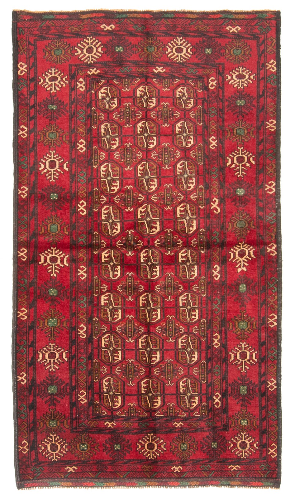 Traditional Vintage Hand-Knotted Carpet 3'5" x 5'11" Wool Area Rug gallery