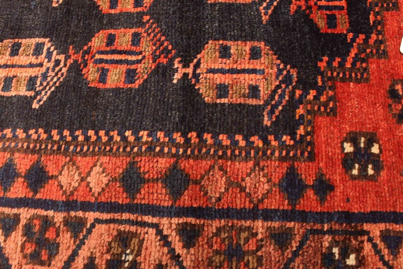 3'9" x 6'9" Vintage Hand Knotted Area Rug Traditional Oriental Wool Carpet gallery