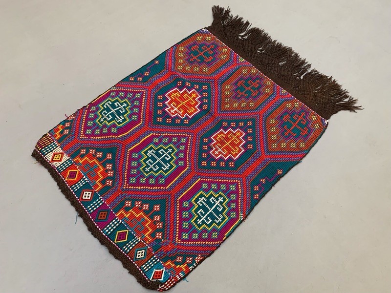 Medium Vintage Turkish Kilim Rug 130x92 cm Wool Kelim gallery