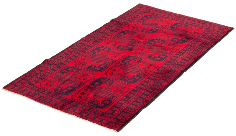 Traditional Vintage Hand-Knotted Oriental Carpet 3'7" x 6'0" Wool Area Rug gallery