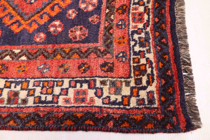 Traditional Vintage Hand-Knotted Area Rug 4'5" x 10'8" Oriental Wool Carpet gallery