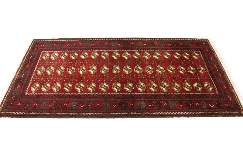 3'6X6'9 ft Handmade Wool Tribal Oriental Rug Farmhouse Kitchen Decor Carpet gallery