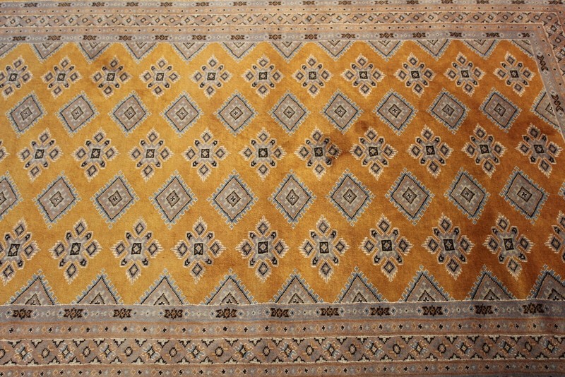 _HAND-MADE_RUG_4' X 6' HAND-KNOTTED Turkmen New 100% natural wool pile PAK gallery