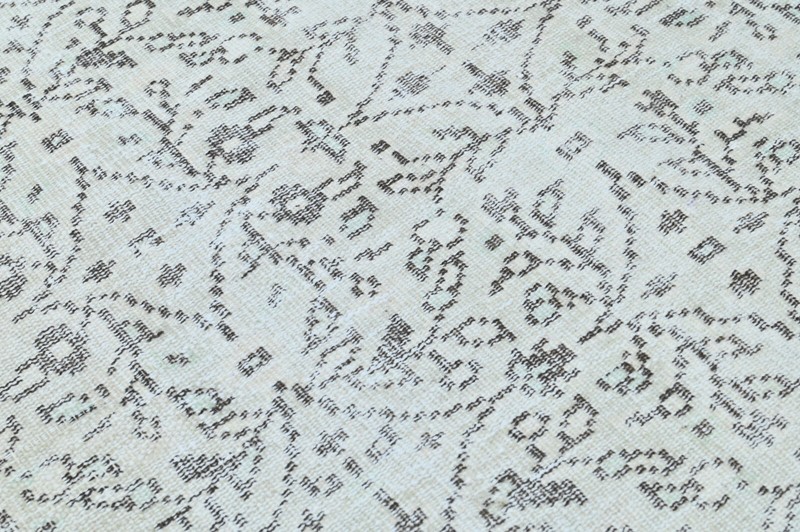 Oushak Turkish Vintage Rug 6x9 Kilim Rug Anatolian Handmade Boho Decor BEIGE gallery