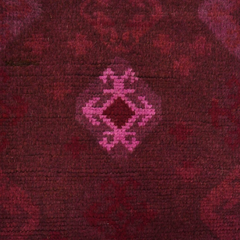 Authentic Overdyed Rug Traditional Decor Carpet 4.7x3 ft gallery