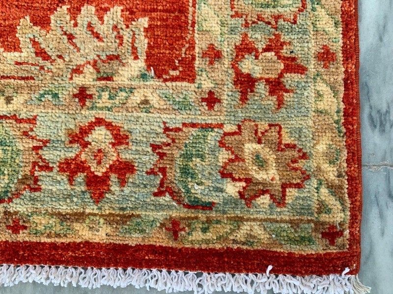 Modern Afghan Rug, Hand-Knotted Chobi Wool, Traditional Area Carpet (3x4 ft.) gallery