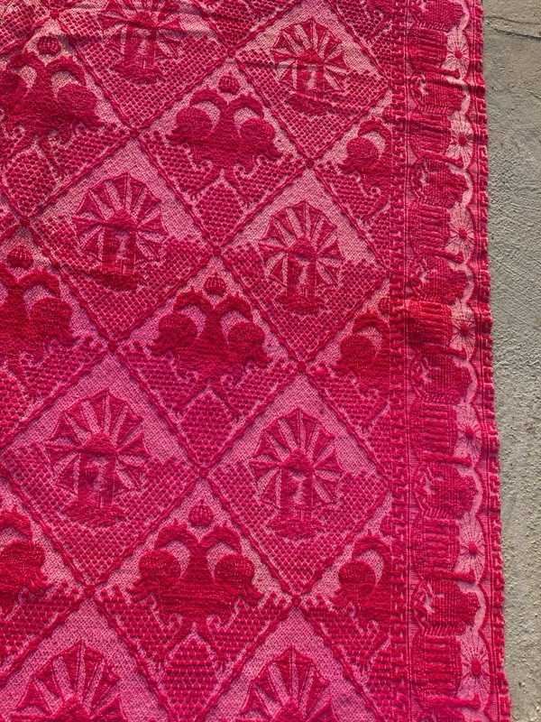 Vintage Handmade Beautiful Multicolor Kilim Rug Carpet 210x183 cm gallery