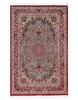 Light Green Authentic Silk & wool rug 5' X 8' gallery