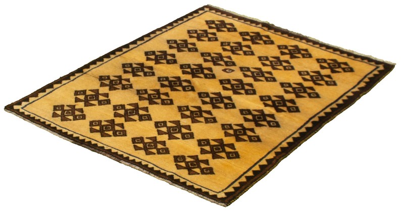 Traditional Vintage Hand-Knotted Area Rug 4'4" x 5'8" Oriental Wool Carpet gallery