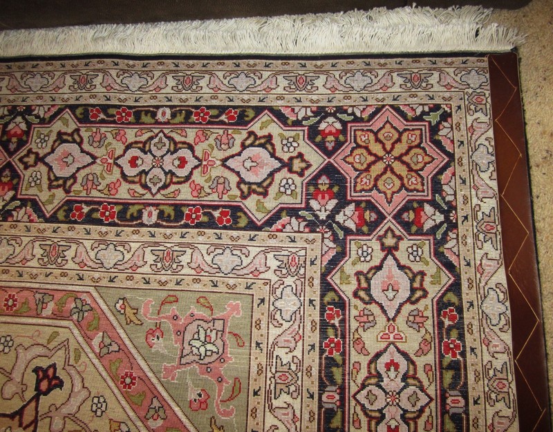 Fine Hand Knotted Rug - Dome Gonbad - 50 Raj - 6'8" x 10' gallery