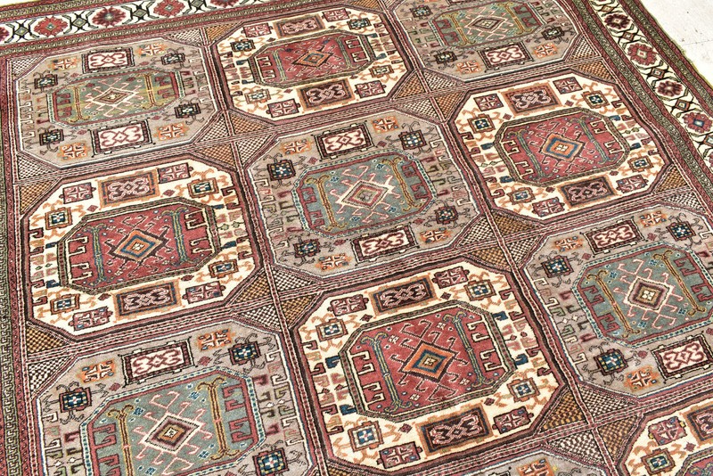 Turkish Rug 78''x115'' Bunyan Carpet Vintage 200x293cm Oriental Decor Rug 6x9 gallery
