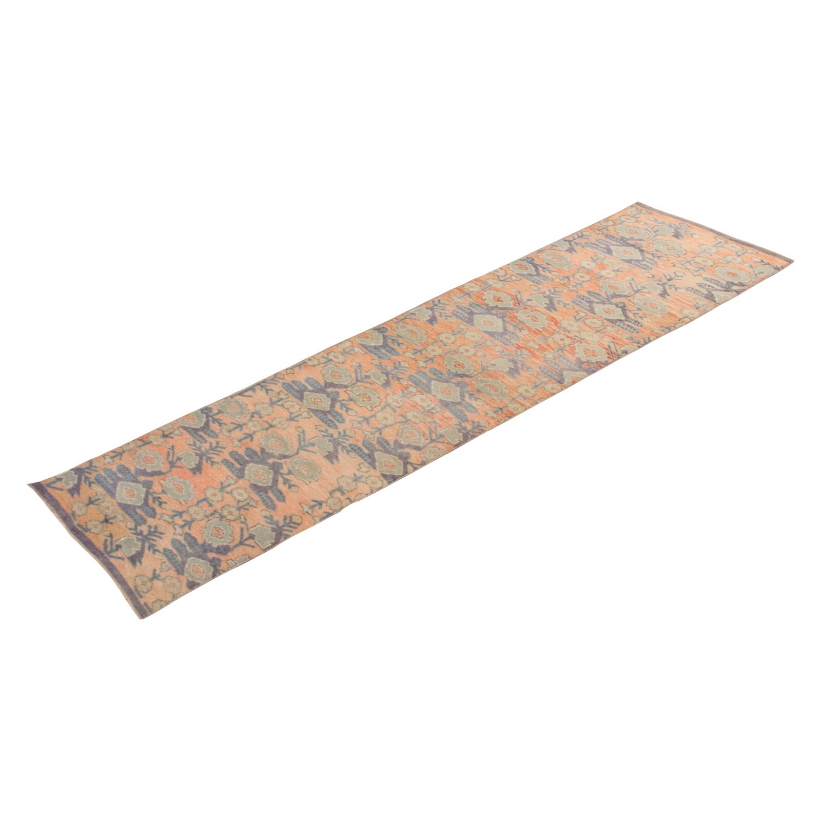 Runner Rug,Turkish Runner,Vintage Runner,Oushak Rug,Floor Rug, 2'3 X 11'1 feet gallery