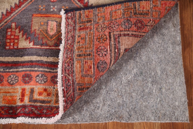 Vintage Geometric Runner Rug 3x13 Traditional Hand-knotted Wool Hallway Carpet gallery